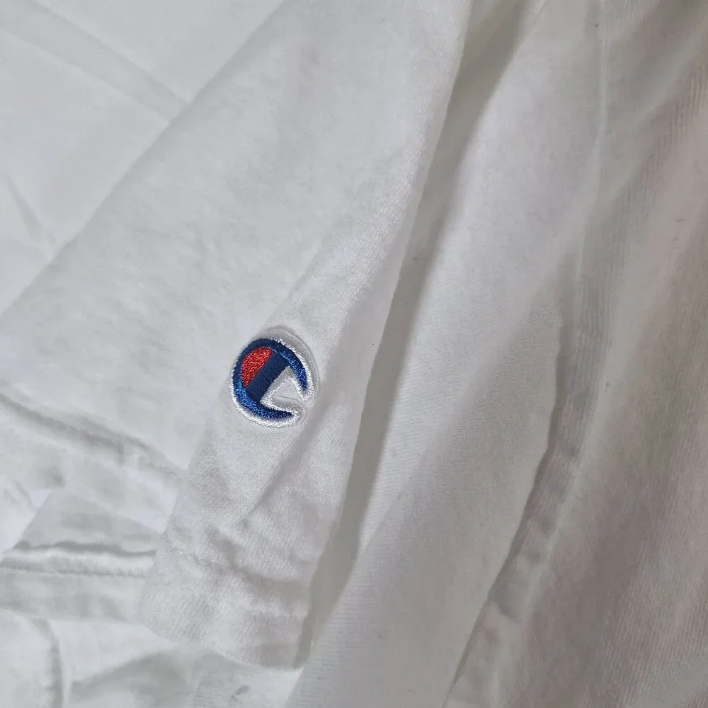 UNC Tarheel 100% Cotton short Sleeve tshirt Champion size large - Picture 5 of 6